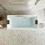 Empava EMPV-59AIS15 straight-down view in a white paneled room