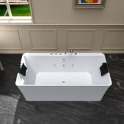 Empava EMPV-67AIS03 front view on dark marble floor