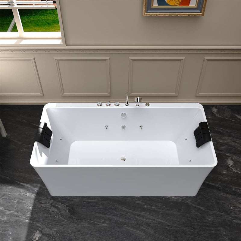 Empava EMPV-67AIS03 front view on dark marble floor