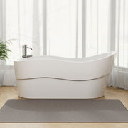 Empava EMPV-67FT1527 front view in a bright room with floor faucet