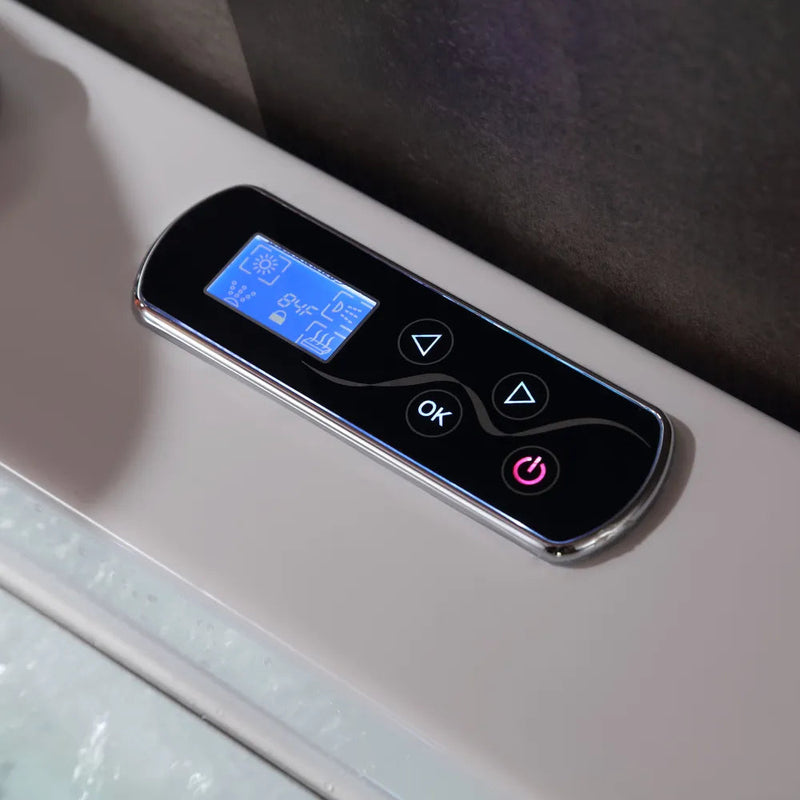 Empava EMPV-67JT351LED digital control panel on the rim