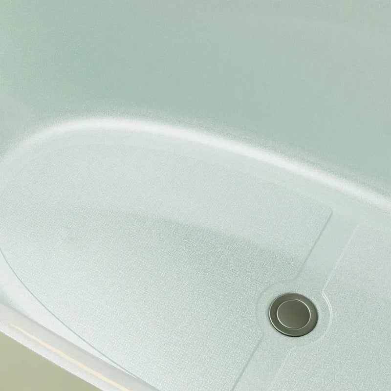 Empava EMPV-68DM03 drain and textured floor close-up