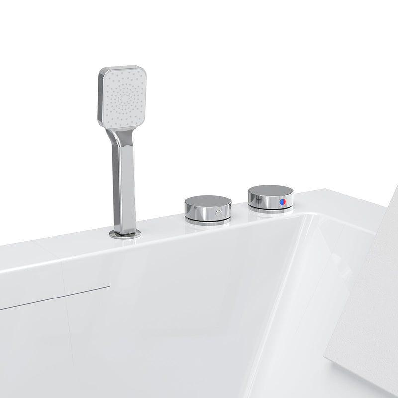 Empava EMPV-71JT802 hand shower and rim valves
