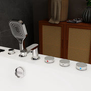 Empava EMPV-71PRO01 hand shower, faucet and rim valves