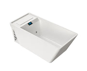 Empava EMPV-79CLF02 Cryo Nova cold plunge tub, three-quarter view with digital display