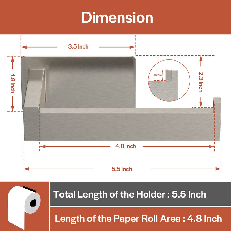 Empava EMPV-BAS05 dimension chart: overall length, 4.8" roll area, 3.5" plate