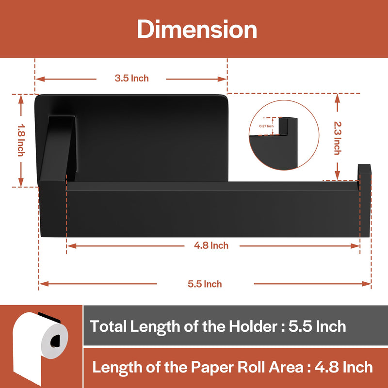 Empava EMPV-BAS06 dimension chart: overall length, 4.8" roll area, 3.5" plate