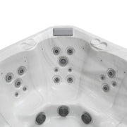 Empava EMPV-SPA3528 seat backs lined with massage jets