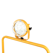fa 420k2 warehouse dock trailer fan with wall mount arm led light.