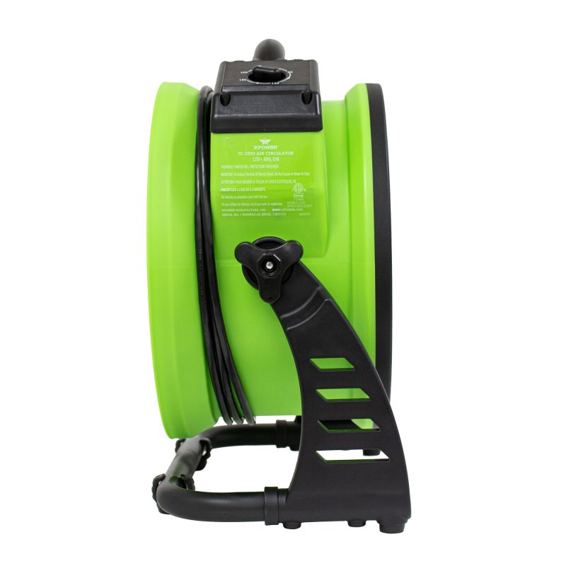 xpower fc-250d side view