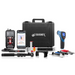 Tramex Flooring Inspector Kit - FIK A detailed image of the Tramex Flooring Inspector Kit, showcasing its components including the moisture meter and additional accessories, designed for assessing the moisture content in various flooring materials.