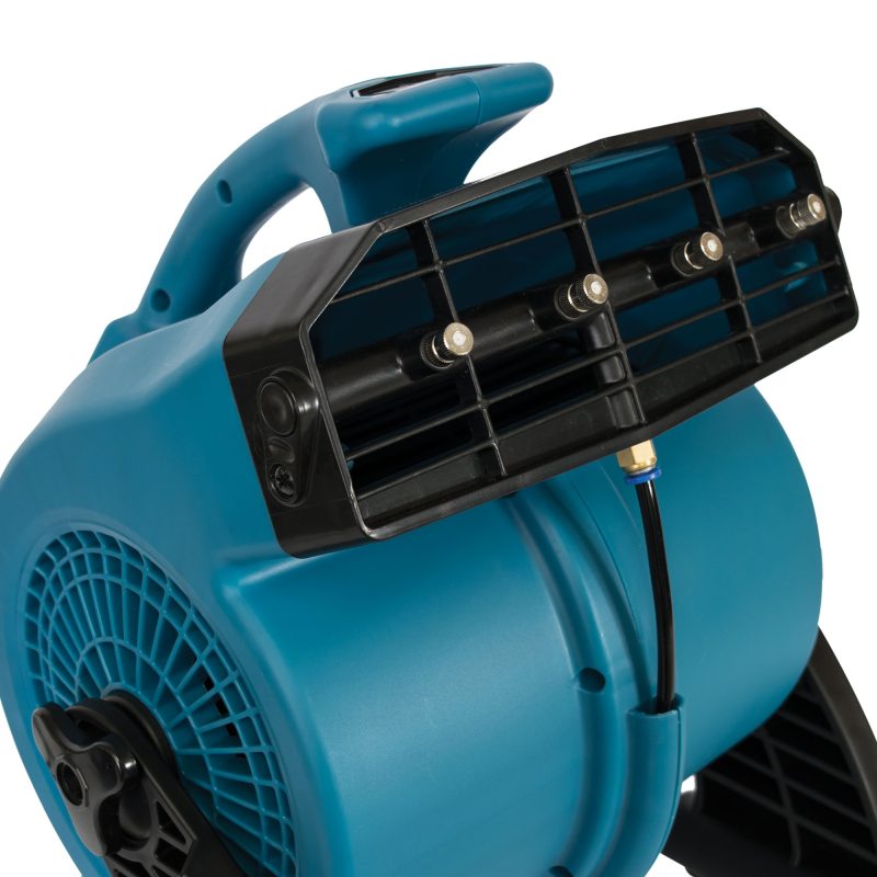 xpower fm-48 misting nozzles close-up