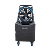 fm 65wbk misting fan with water tank front view.