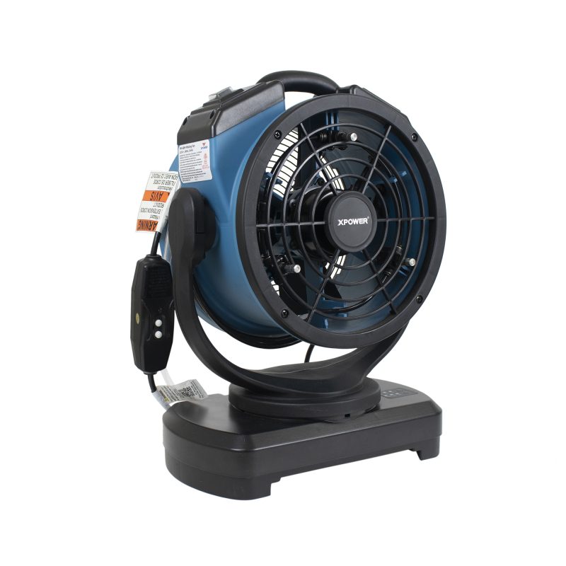xpower fm-68w oscillating misting fan with water pump