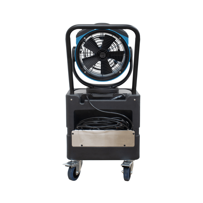 fm 68wk misting fan with water tank back view.