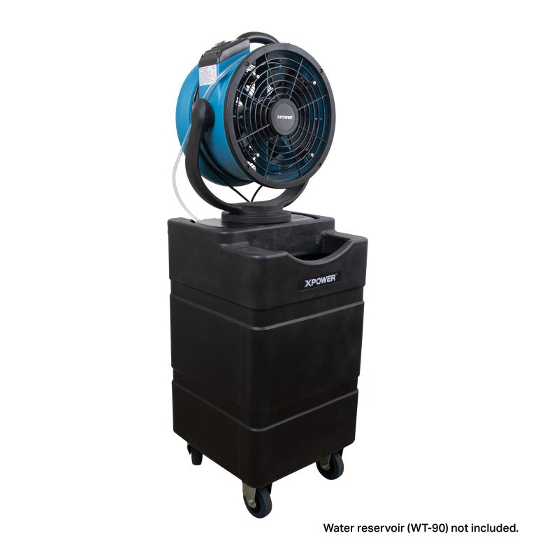 xpower fm-88w mounted on wt-90 reservoir