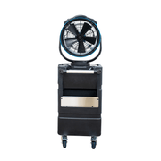 fm 88wk2 misting fan with water tank back view.
