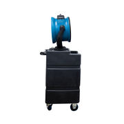 fm 88wk2 misting fan with water tank left side view.