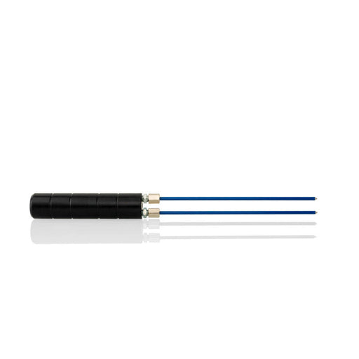 Tramex Heavy-Duty 200mm Pin-type Electrode - HH14SP200B: Image shows a hand-held probe with seven long square pins attached to the end, designed for moisture measurement and testing.