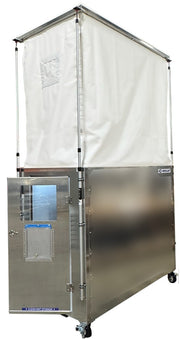 HEPACART 74X Classic door end with the end-entry door ajar