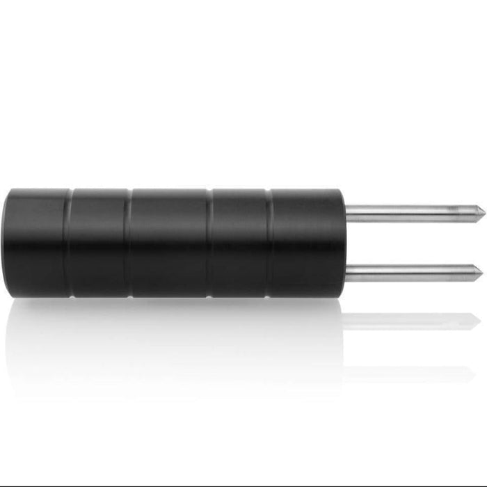 Tramex Hole Punch - HPW A metal hole punch tool designed for roofing applications, featuring a sturdy handle and sharp cutting edges, shown on a clean white background.