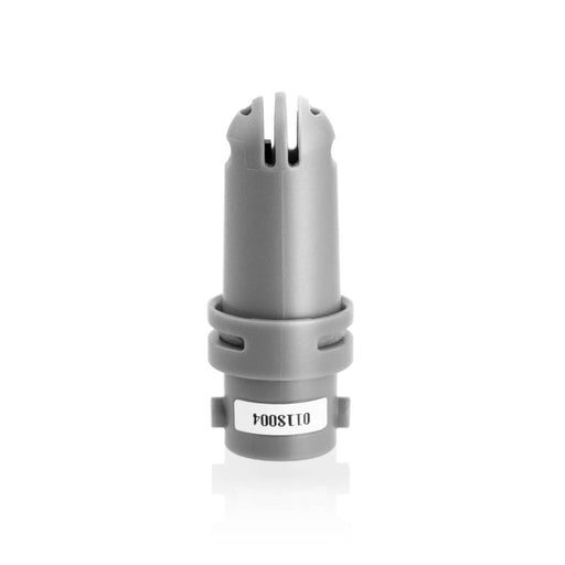 Tramex Hygro-i2 RH Probes - HIPP A close-up image of the Tramex Hygro-i2 RH probe on a white background, showcasing its sleek design and digital display, intended for measuring relative humidity and temperature.