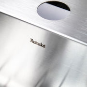 Nantucket Sinks SR2522-5.5-16 Pro Series Small Radius Topmount Single Hole ADA Kitchen Sink (image 7)