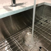 Nantucket Sinks ZR2818-8-16 28" Pro Series Large Single Bowl Undermount Zero Radius Stainless Steel Kitchen Sink (image 4)