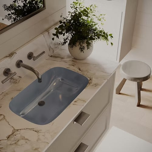 Nantucket sinks RC2035SS Siracusa italian fireclay undermount vanity sink