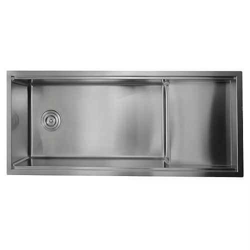 Nantucket sinks SR4419-16-DB Small radius undermount prep station sink
