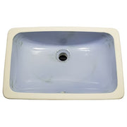 Nantucket sinks RC2035SS Siracusa italian fireclay undermount vanity sink (image 1)