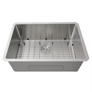Nantucket Sinks SR2818-16 Pro Series Rectangle Single Bowl Undermount Small Radius Corners Stainless Steel Kitchen Sink (image 1)