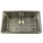 Nantucket sinks SR3018-12-16 30" stainless steel laundry sink with 12" bowl depth (image 1)