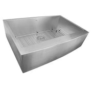 Nantucket Sinks Apron332010-16 33" Pro Series Single Bowl Farmhouse Apron Front Stainless Steel Kitchen Sink (image 1)