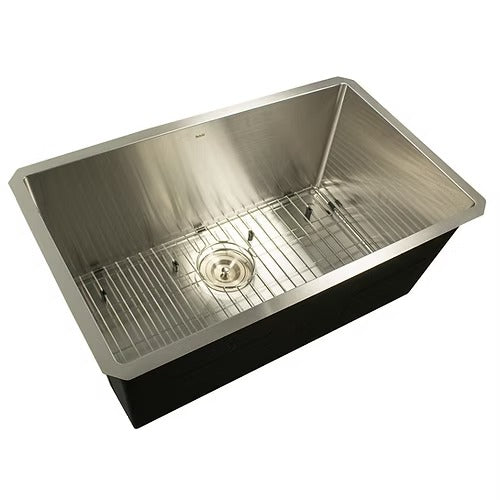 Nantucket sinks SR3018-12-16 30" stainless steel laundry sink with 12" bowl depth (image 2)