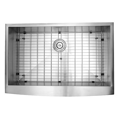 Nantucket Sinks Apron332010-16 33" Pro Series Single Bowl Farmhouse Apron Front Stainless Steel Kitchen Sink (image 2)