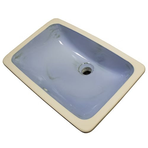 Nantucket sinks RC2035SS Siracusa italian fireclay undermount vanity sink (image 2)