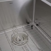Nantucket Sinks APRON332210-DBL-SR 33" Double Bowl Farmhouse Apron Front Stainless Steel Kitchen Sink (image 3)