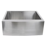 Nantucket Sinks Apron2420SR-16 24" Pro Series Single Bowl Farmhouse Apron Front Stainless Steel Kitchen Sink (image 3)