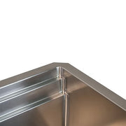 Nantucket sinks SR-PS-6020-16 60" pro series large prep station single bowl undermount stainless steel kitchen sink (image 4)