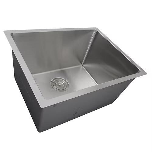 Nantucket sinks SR2318-12-16 Pro series rectangle single bowl undermount small radius corners stainless steel kitchen sink