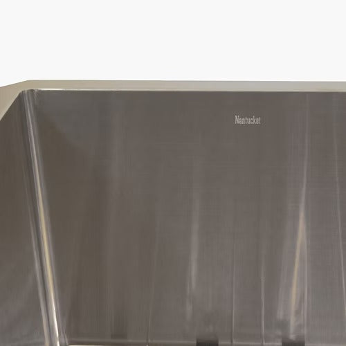 Nantucket Sinks SR3219-DE-16 Double equal small radius undermount stainless sink