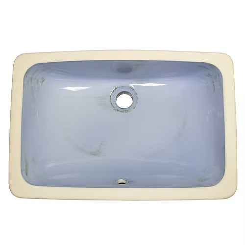 Nantucket sinks RC2035SS Siracusa italian fireclay undermount vanity sink (image 4)