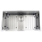 Nantucket Sinks SR-PS-3620-16 Pro Series Large Prep Station Single Bowl Undermount Kitchen Sink with Compatible Accessories (image 4)