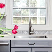 Nantucket Sinks SR3218-16 32" Pro Series Large Single Bowl Undermount Small Radius Stainless Steel Kitchen Sink (image 4)