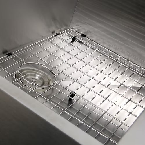 Nantucket Sinks Apron332010-16 33" Pro Series Single Bowl Farmhouse Apron Front Stainless Steel Kitchen Sink (image 4)