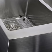Nantucket Sinks APRON332210-DBL-SR 33" Double Bowl Farmhouse Apron Front Stainless Steel Kitchen Sink (image 4)