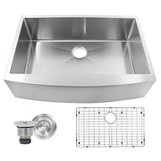 Nantucket Sinks Apron332210-SR-16 Pro Series Small Radius Farmhouse Apron Front Sink (image 4)