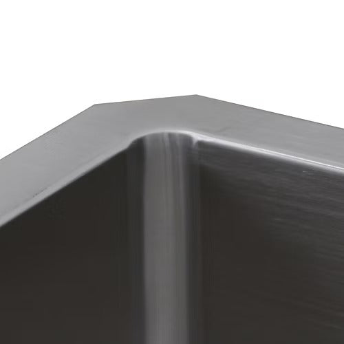 Nantucket Sinks SR3219-OS-16 Pro Series 60/40 Offset Double bowl Undermount Small Radius Kitchen Sink