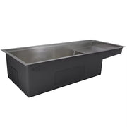 Nantucket sinks SR4419-16-DB Small radius undermount prep station sink (image 4)